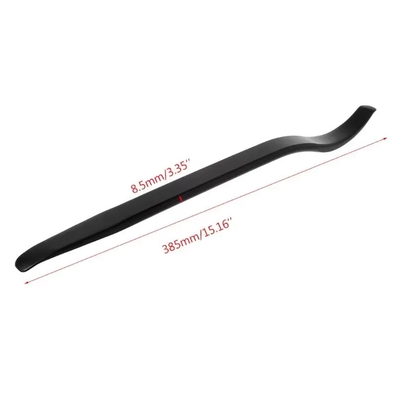 Curved Tyre Tire Lever Steel Pry Bar Repair Tool For Car Bicycle Bike Mountain Motorcycle Maintenance Accessories 15Inch