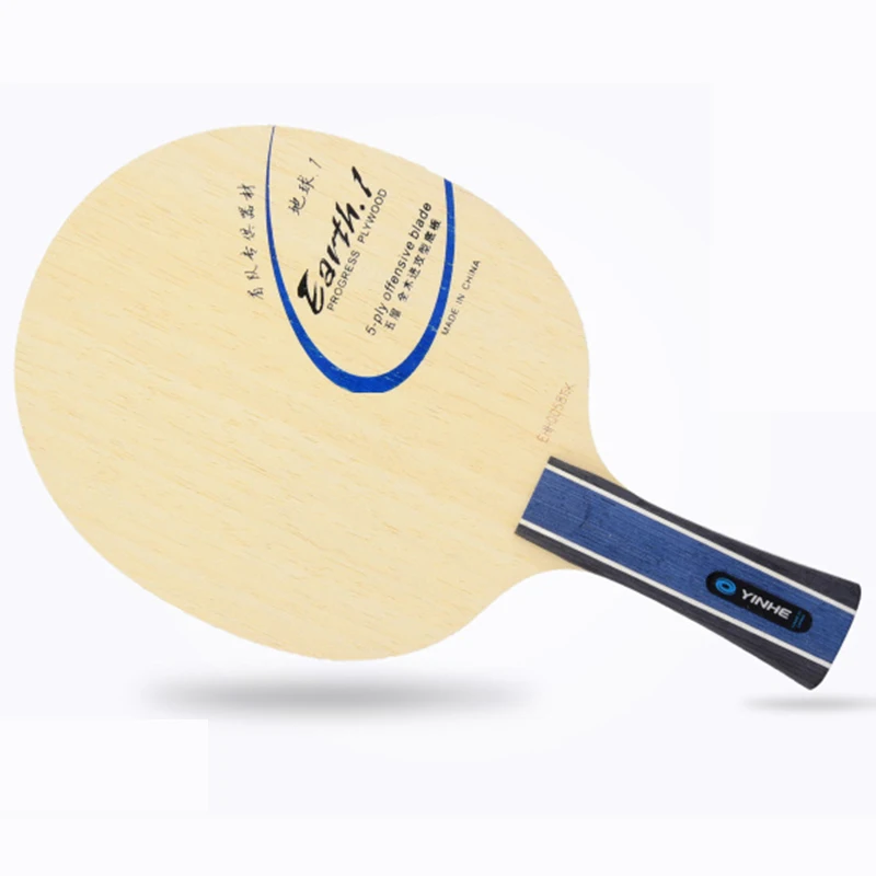 Yinhe-Table Tennis Blade, Pure Wood, Fujian Team, Used Fast Attack with Loop, Special for organic, E1 E-1