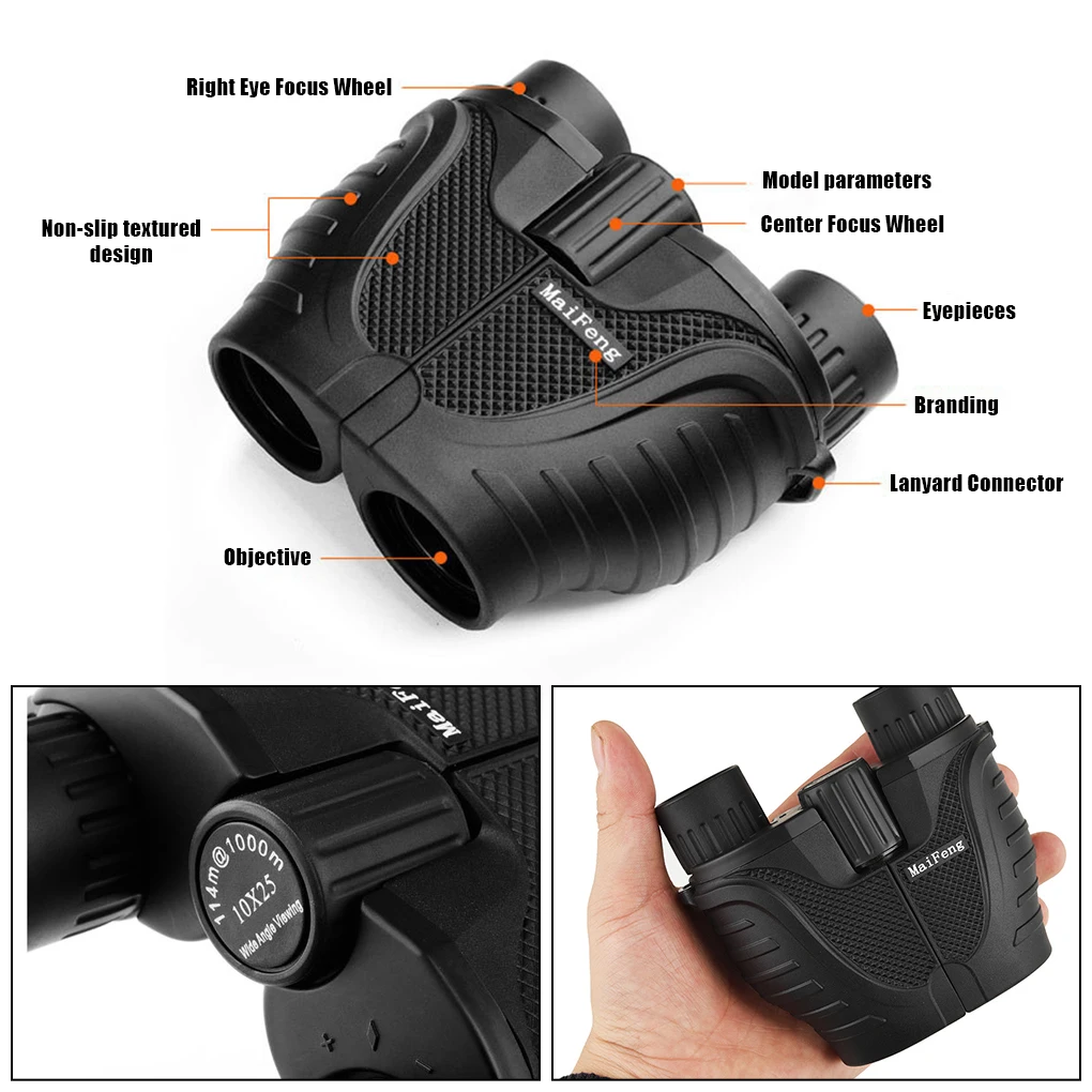 

ABS Wide Application Binoculars High-definition And Durable Portable Professional Binoculars