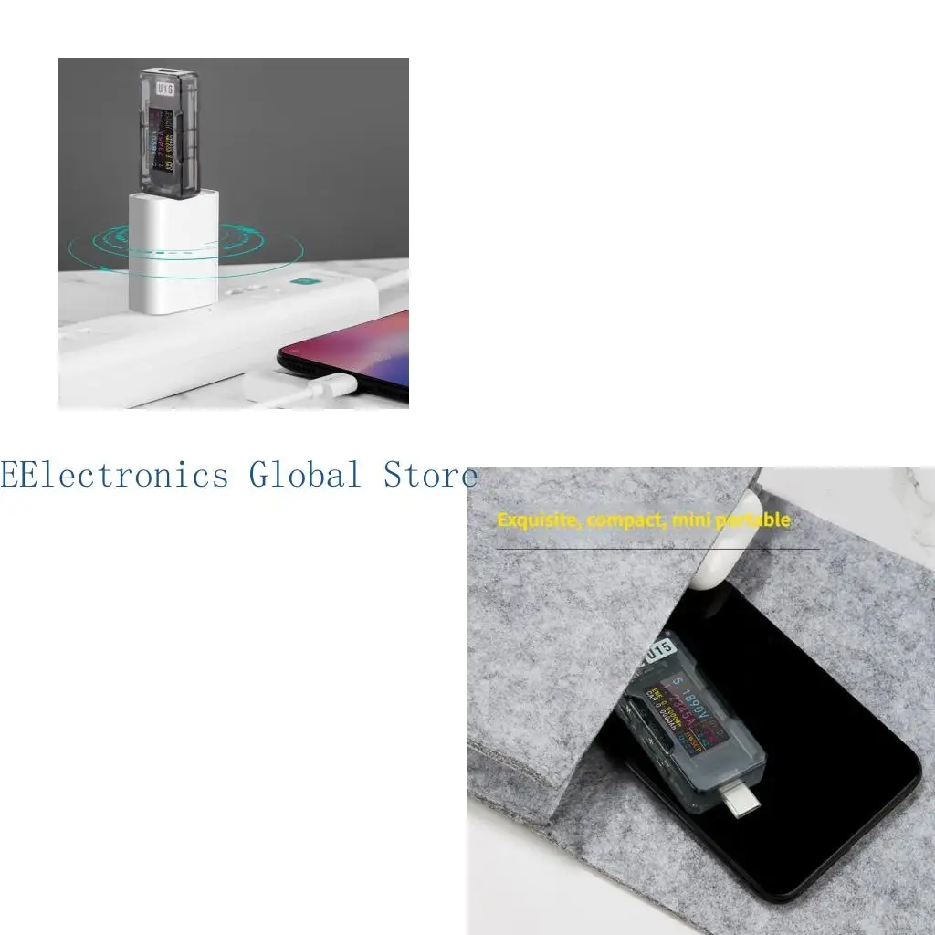462B Chargers Tester Tool With Color Screen Accurately Tests QC2.0 And HWSCP Protocols For Charging Performances Evaluation