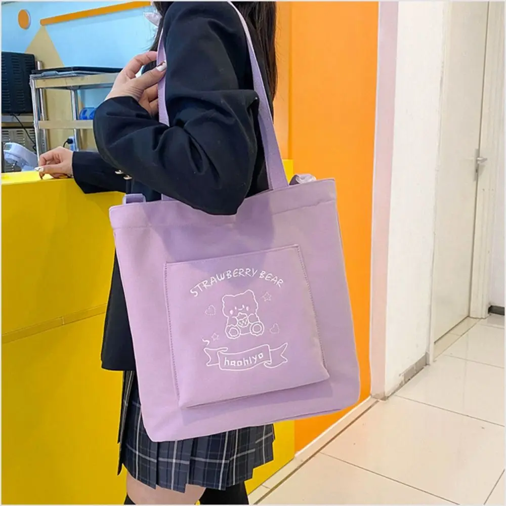 Gift Multicolor Tote Bag Nylon Transparent Window Doll Outdoor Bag Waterproof ACGN Shoulder Bag Students