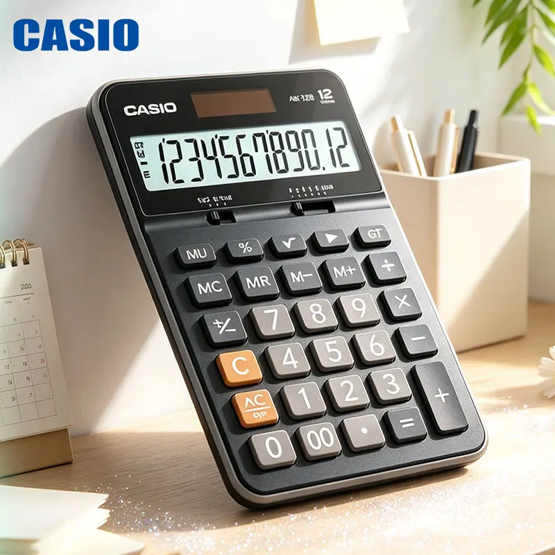 Casio AX-12B/MH-12/DH-14/DH-12/MX-12B Simple and luxurious business calculator for company administrative daily reconciliation