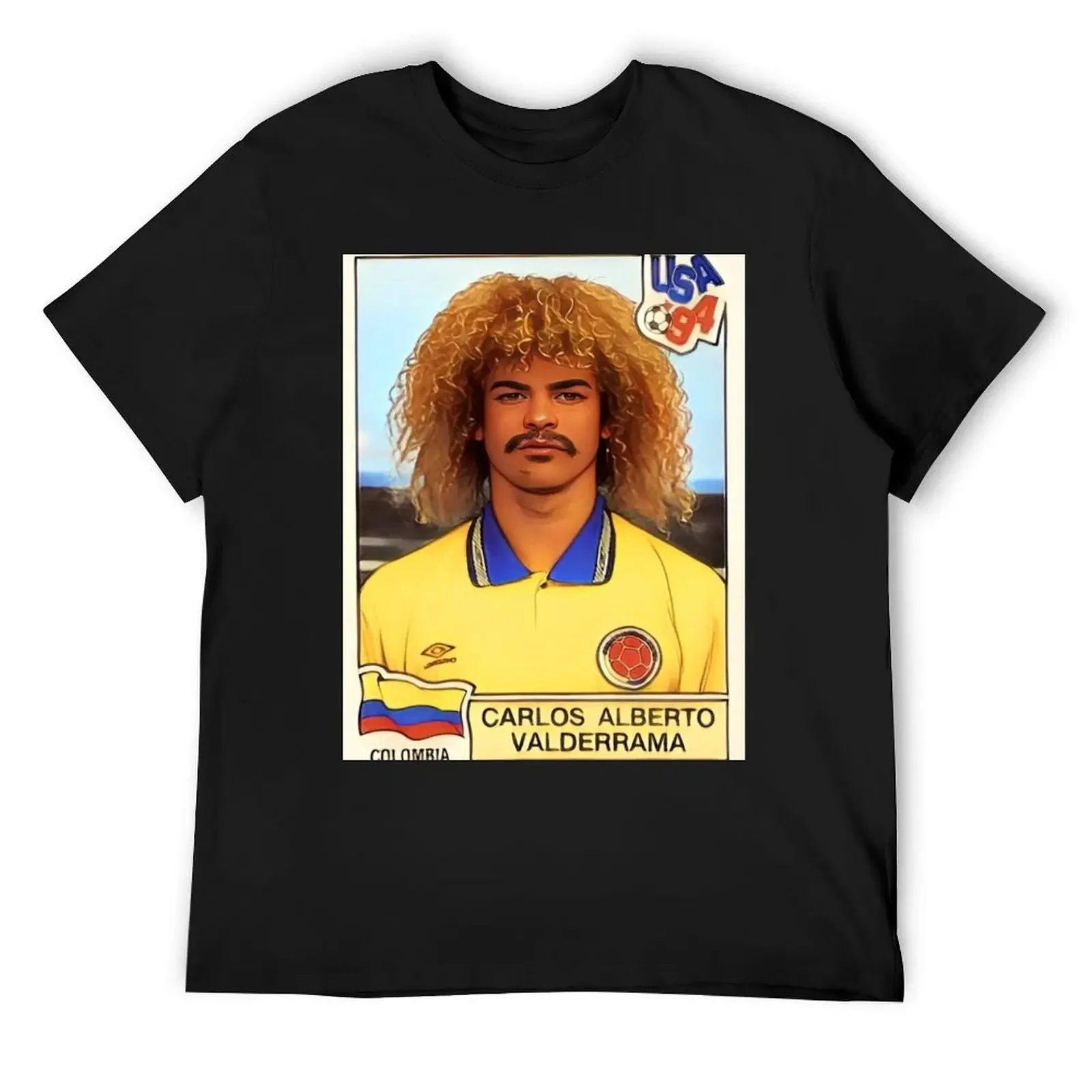 Pibe Valderrama Vintage Cartoon T-Shirt baggy shirts anime stuff anime clothes Blouse t shirts for men graphic