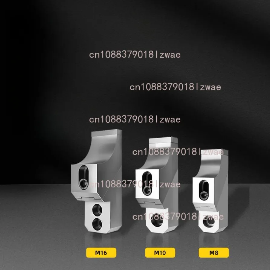 Alicate de sapo resistente unidirecional, processamento de molde cnc, fixação lateral, anti-alhar, multiestação, braçadeira de torno de precisão, dispositivo ok, 1 peça