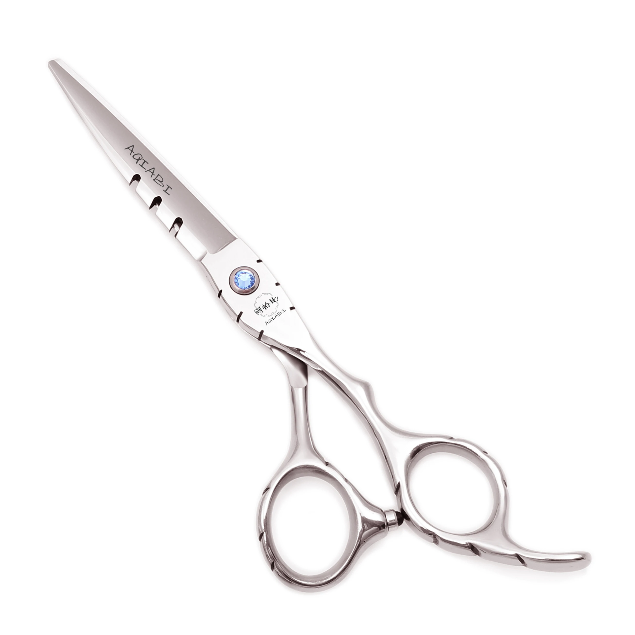 Friseurschere 1 Stück 6" AQIABI JP Edelstahl-Schneideschere 1 Stück Effilierschere Professionelle Friseurschere A1010