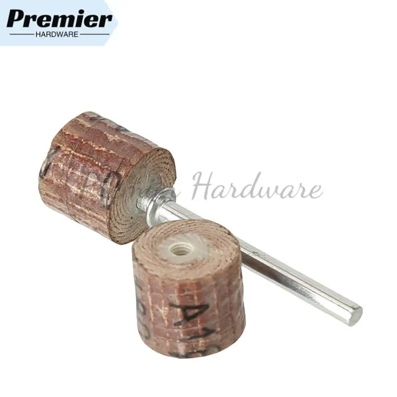 مجموعة رفرف الصنفرة مع أدوات جلخ لرأس عجلة الطحن وإزالة الصدأ من ورق الصنفرة لأدوات دريمل الدوارة