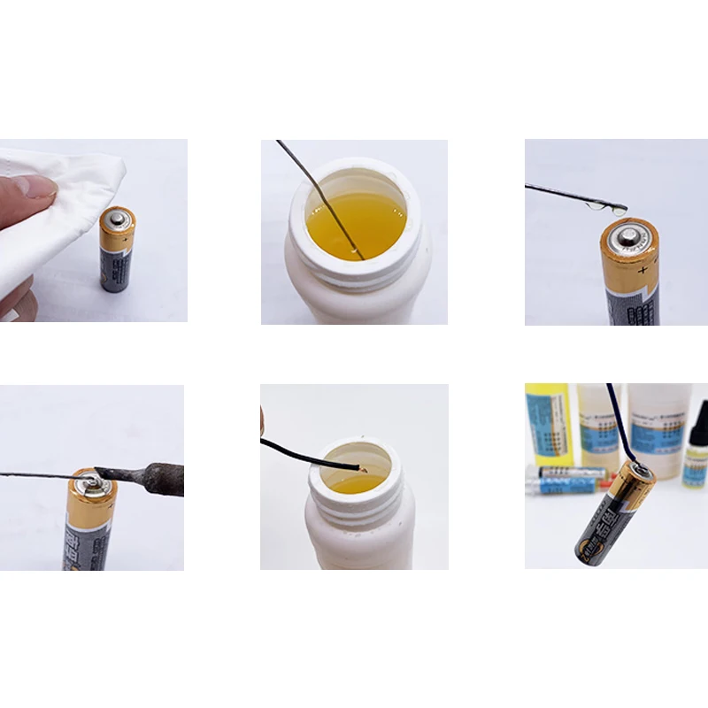 10ml/30ml Stainless Steel Flux Soldering nickel copper Liquid Solder Strong Adhesive Welding Glue Multifunctional Metal Solder