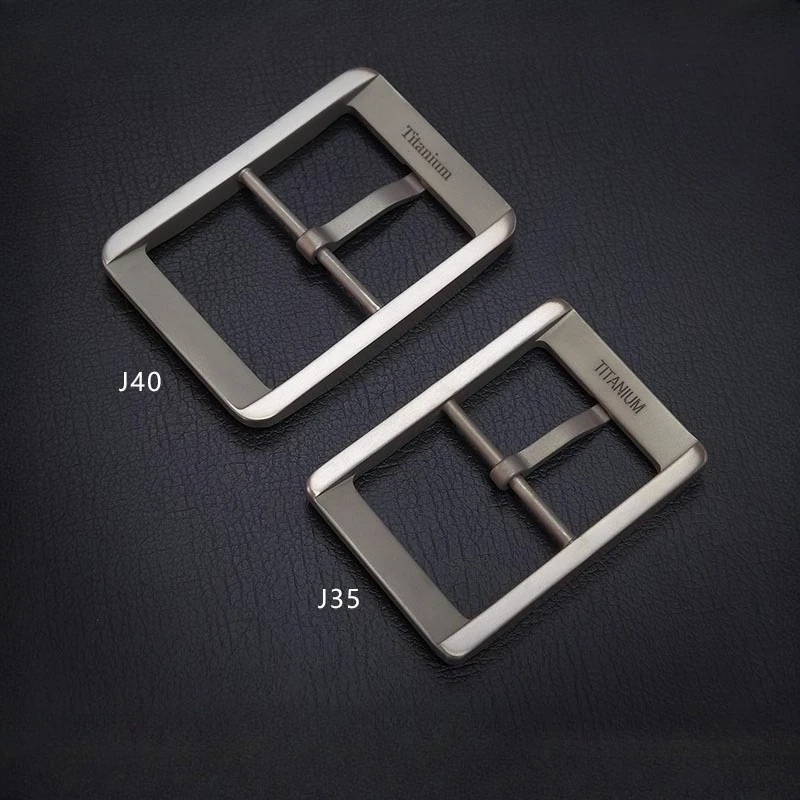 4 سنتيمتر التيتانيوم النقي زهرة الجليد حزام دبوس مشبك الرأس-التيتانيوم معدن مقاومة للصدأ مقاومة للعرق الرجال النساء حزام الموضة مشبك 35 مللي متر #4