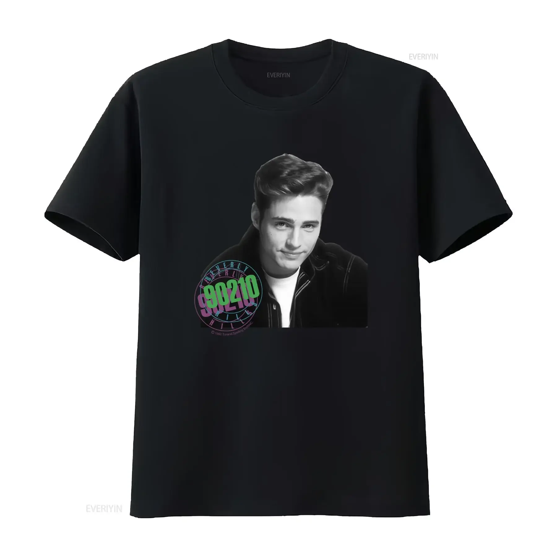Retro Beverly Hills 90210 Wild Oats T Shirt Vintage Style Print vintage Washed Comfortable designer clothes Soft Stretched