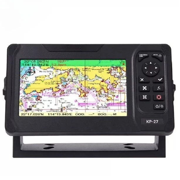 KP-27 Upgraded Marine GPS Chart Plotter, SBAS Navigation Locator with Display Function, Marine Vessel Navigation Accessory