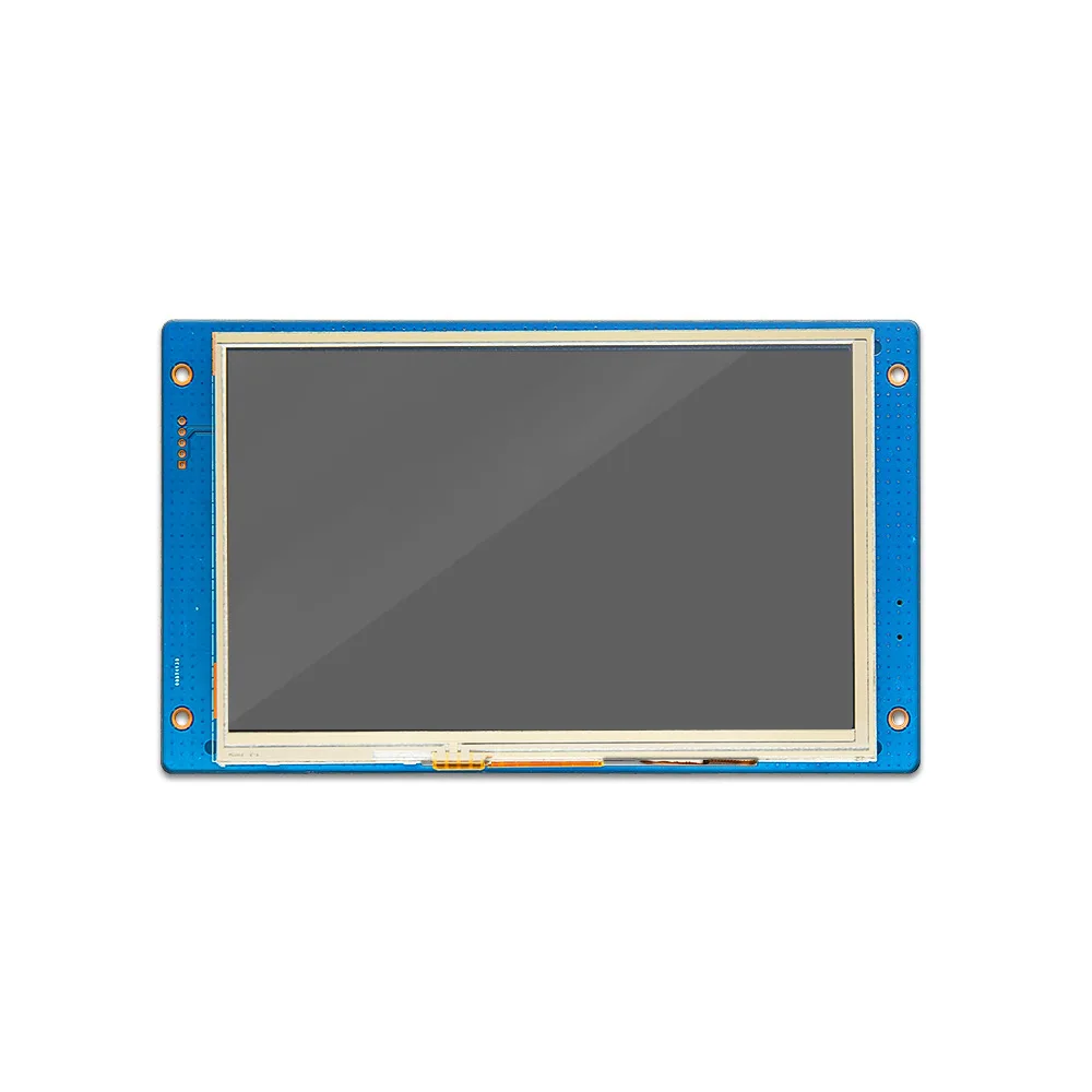 7 Inch Resistive Touch Serial Screen 1024*600 HMI Programmable USART Secondary Development Display Support TTL RS232 RS485