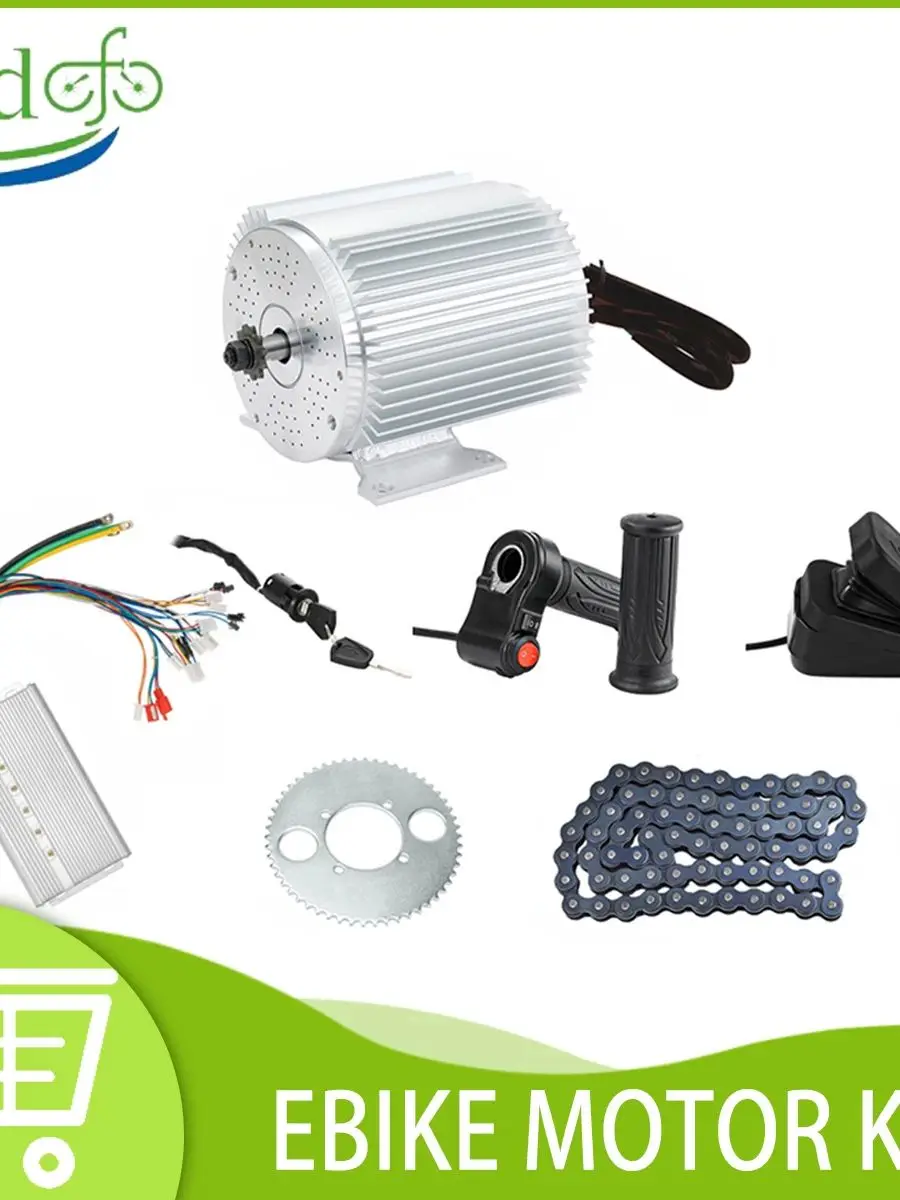 AliExpress kun ray Upgrade 72V 3000W Ebike Conversion Kit 48V 60V 2000W Electric Scooter Brushless DC Motor Kit for E-Scooter E-Tricycle,ATV