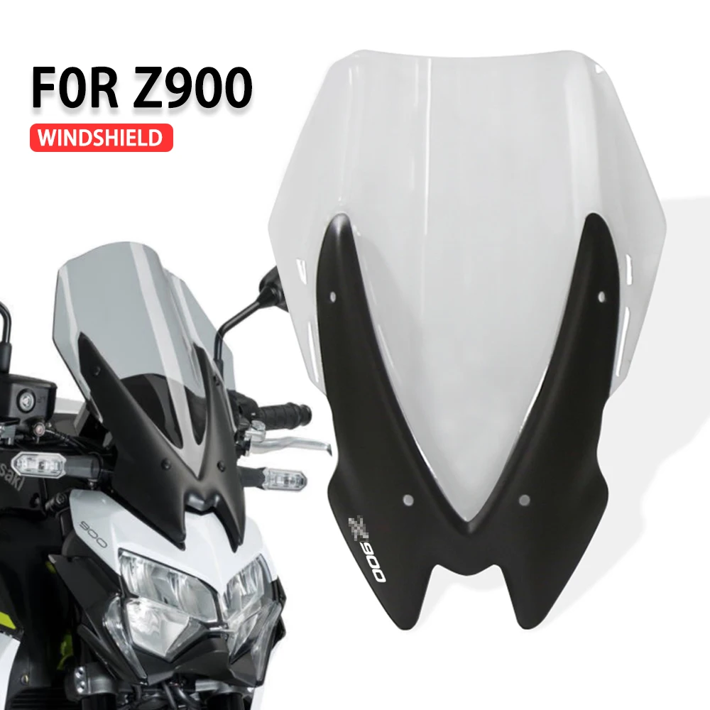 

z900 screen Motorcycle Accessories Sports Windscreen Windshield Viser Visor Wind Deflectors For Kawasaki Z 900 2022 2021 2020