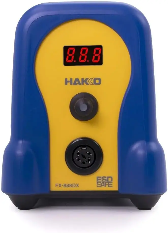 88Dx-010By - Digital Soldering Station With Rotary Encoder (Blue/Yellow Housing)