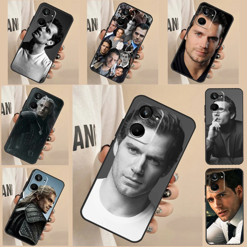 Henry Cavill For Realme C25s C21Y C30 C31 C33 C35 C55 C11 C15 GT Neo 5 3 2T 3T 8 11 10 9 Pro Plus Case