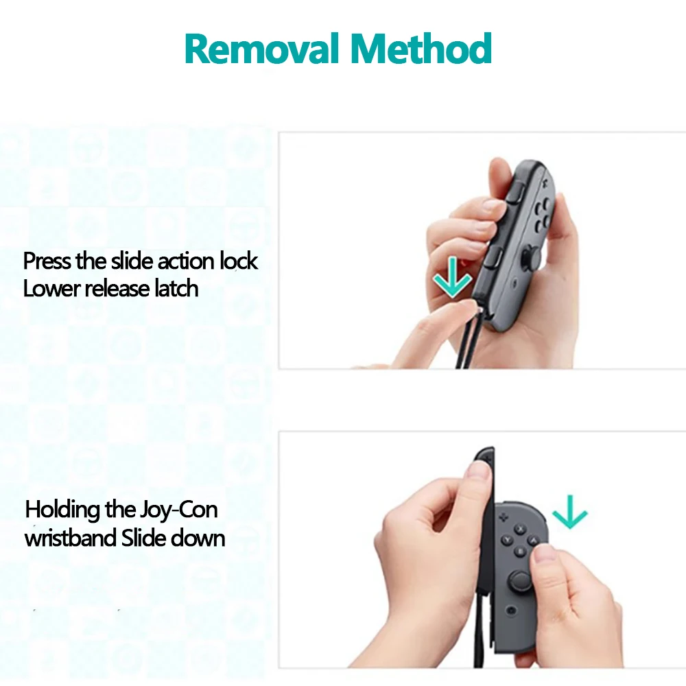 Correa de muñeca para Nintendo Switch y controlador de mando OLED, cuerda de mano, correa de muñeca Joy-con, accesorios para videojuegos y portátiles