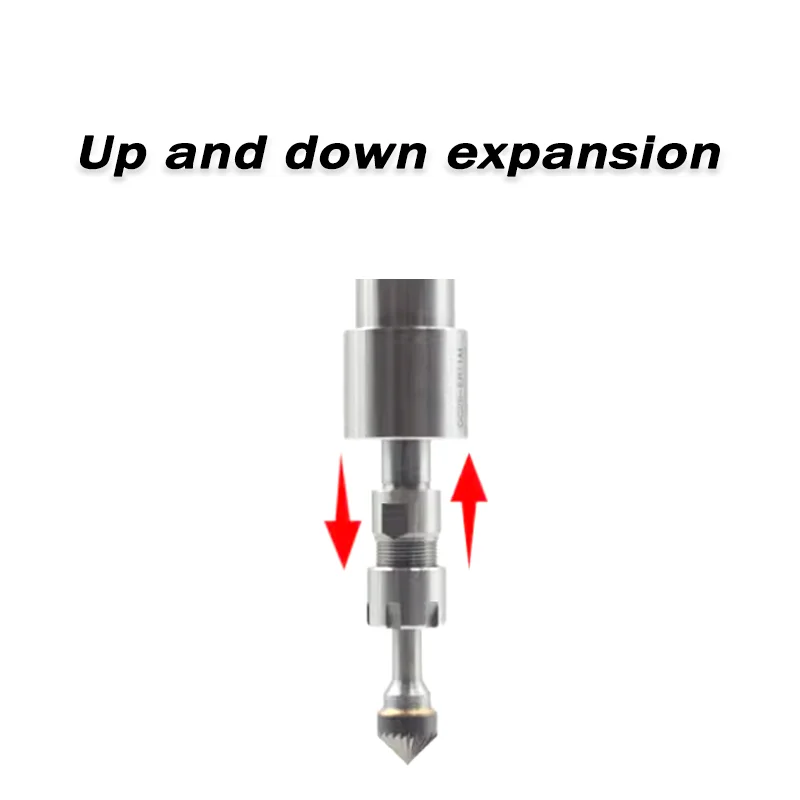 Universal Telescopic Holder Flexible Deburring Artifact Trimming Tool Holder Automatic Contour Floating Chamfering Tool Holder