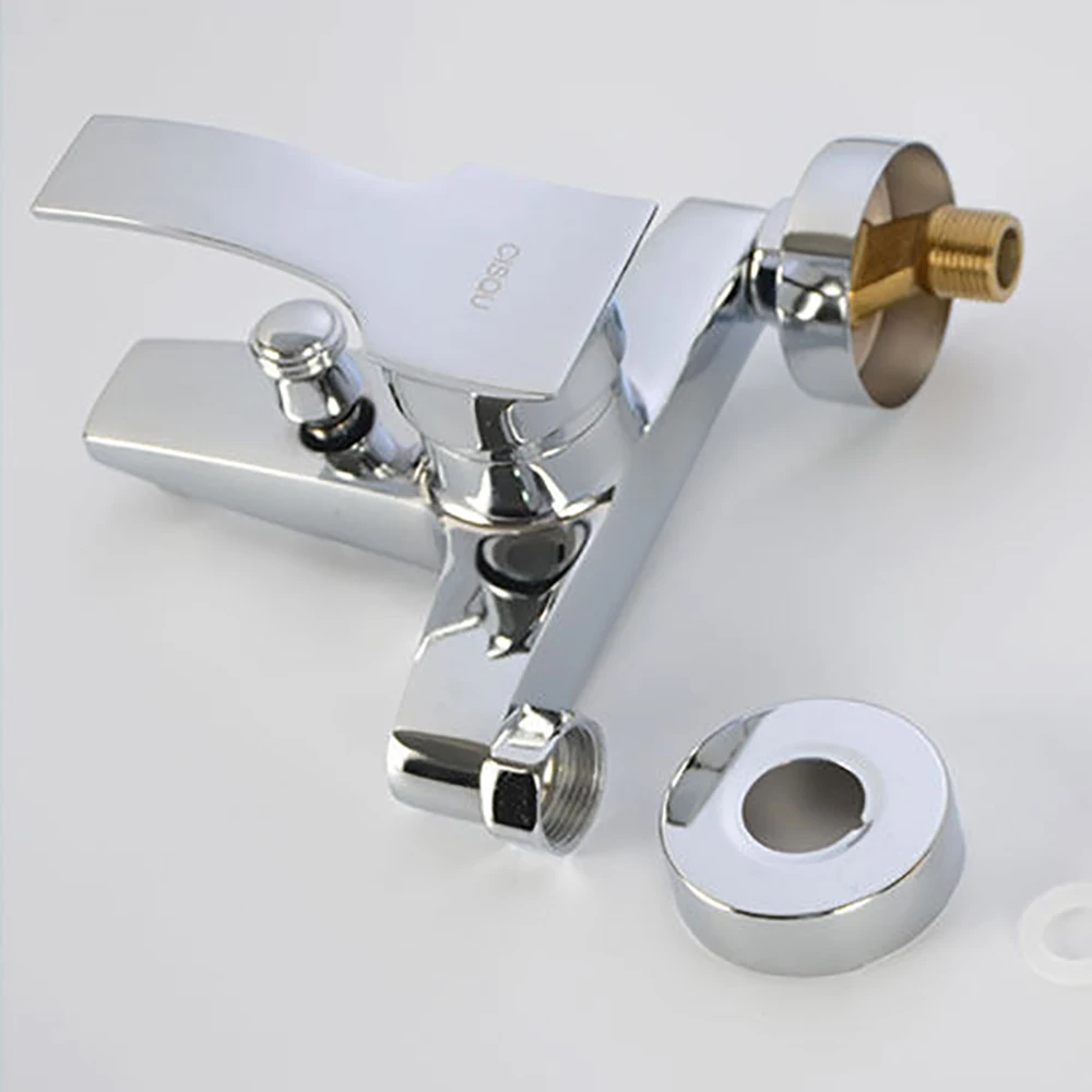 

1pcs Stainless Steel Water Pipe Wall Covers Shower Faucet Angle Valve Pipe Decorative Cover Kitchen Bathroom Accessories 1/2"-1"