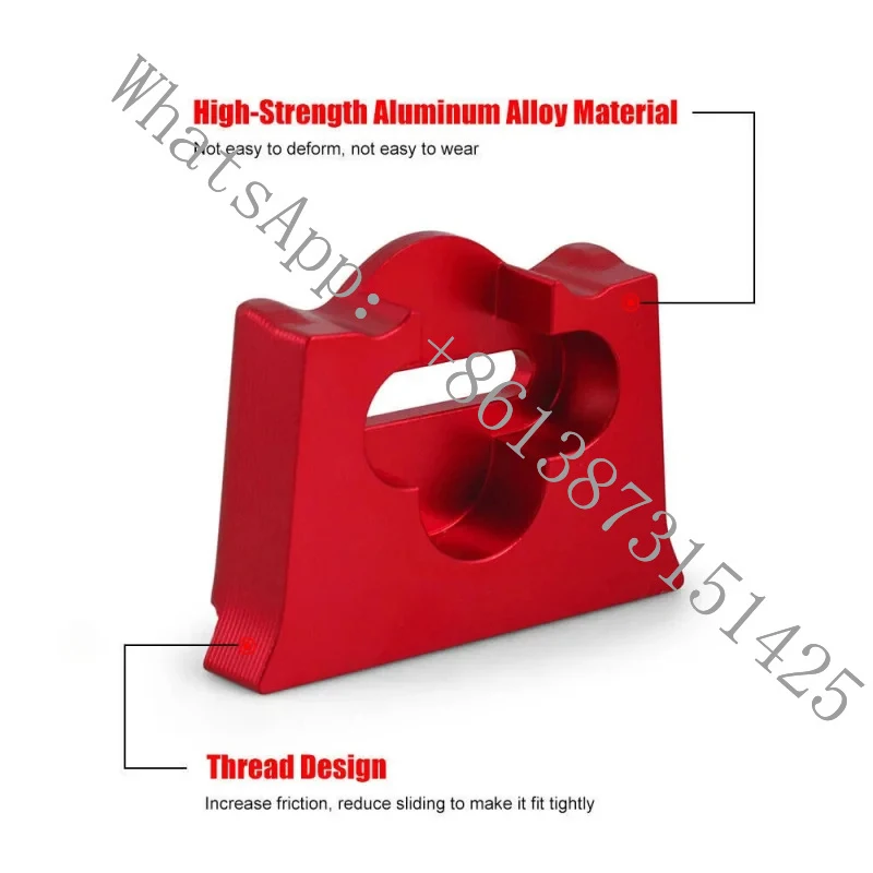 Suitable JL JLU 18-22 Red Tailgate Limit Lock Buffer Pad