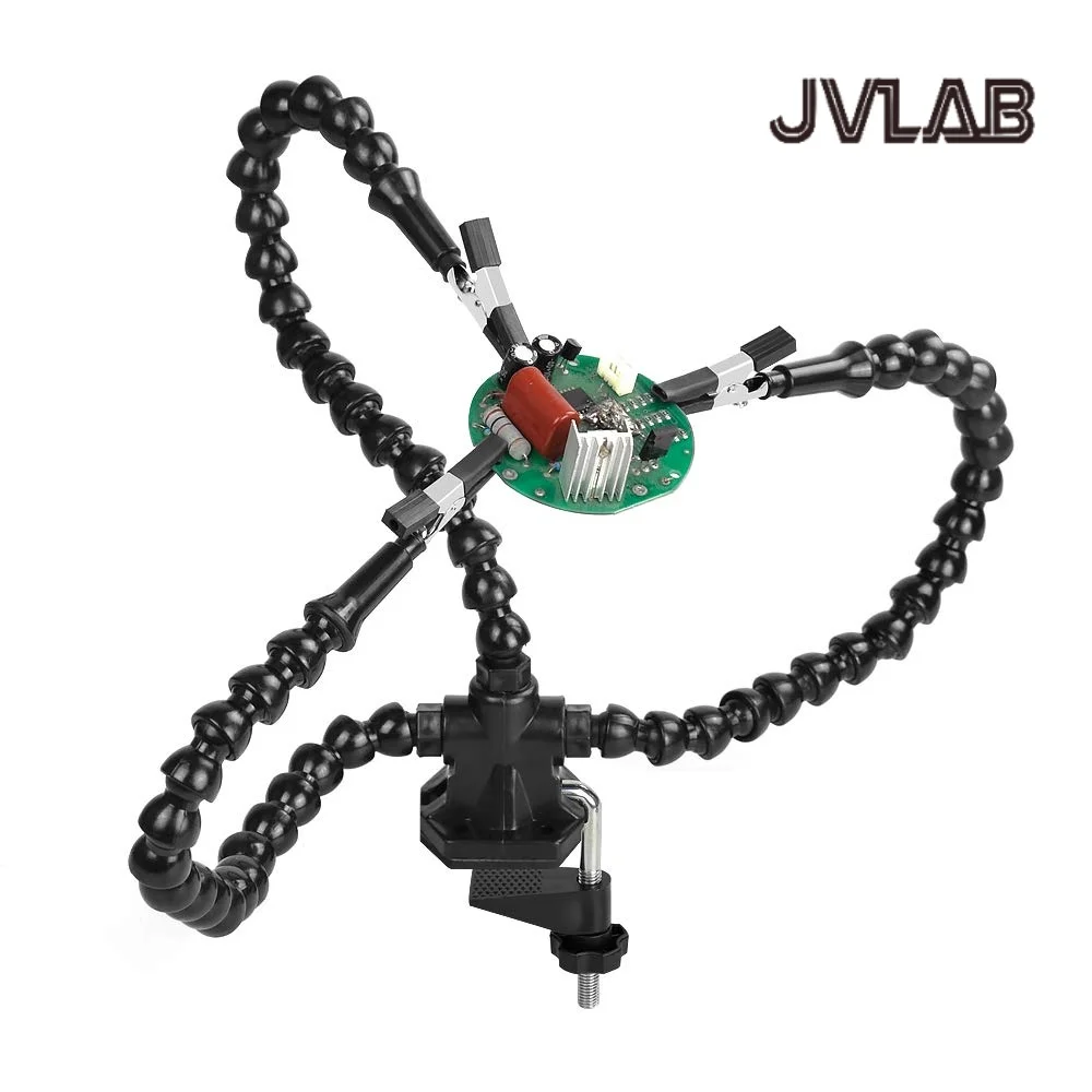 

Adjustable Soldering Station Fixture Universal Holder PCB Circuit Board Assembly Electronics Repair Workbench Compatible JVLAB