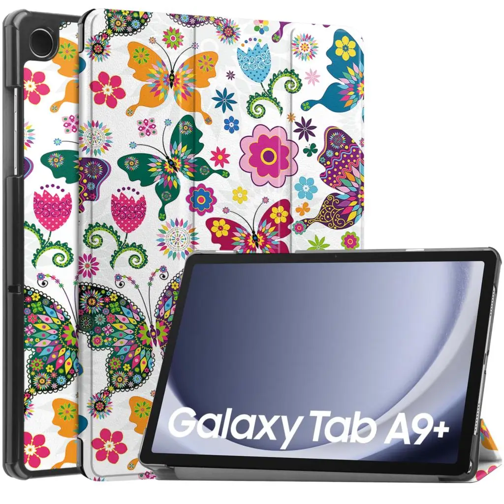 For Samsung Galaxy Tab A9 SM-X110 Plus X210 S7 S8 S9 FE Plus T870 X700 X710 T970 T730 X800 X810 X510 X610 X900 X910 Cover Funda 