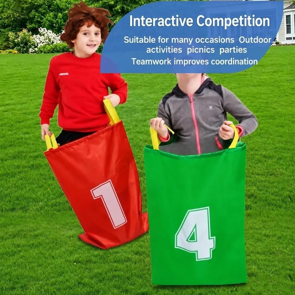 Multicolor Kangaroo Jumping Bag Interactive Design Sense Training Kids Jumping Sack Durable Material Reusable