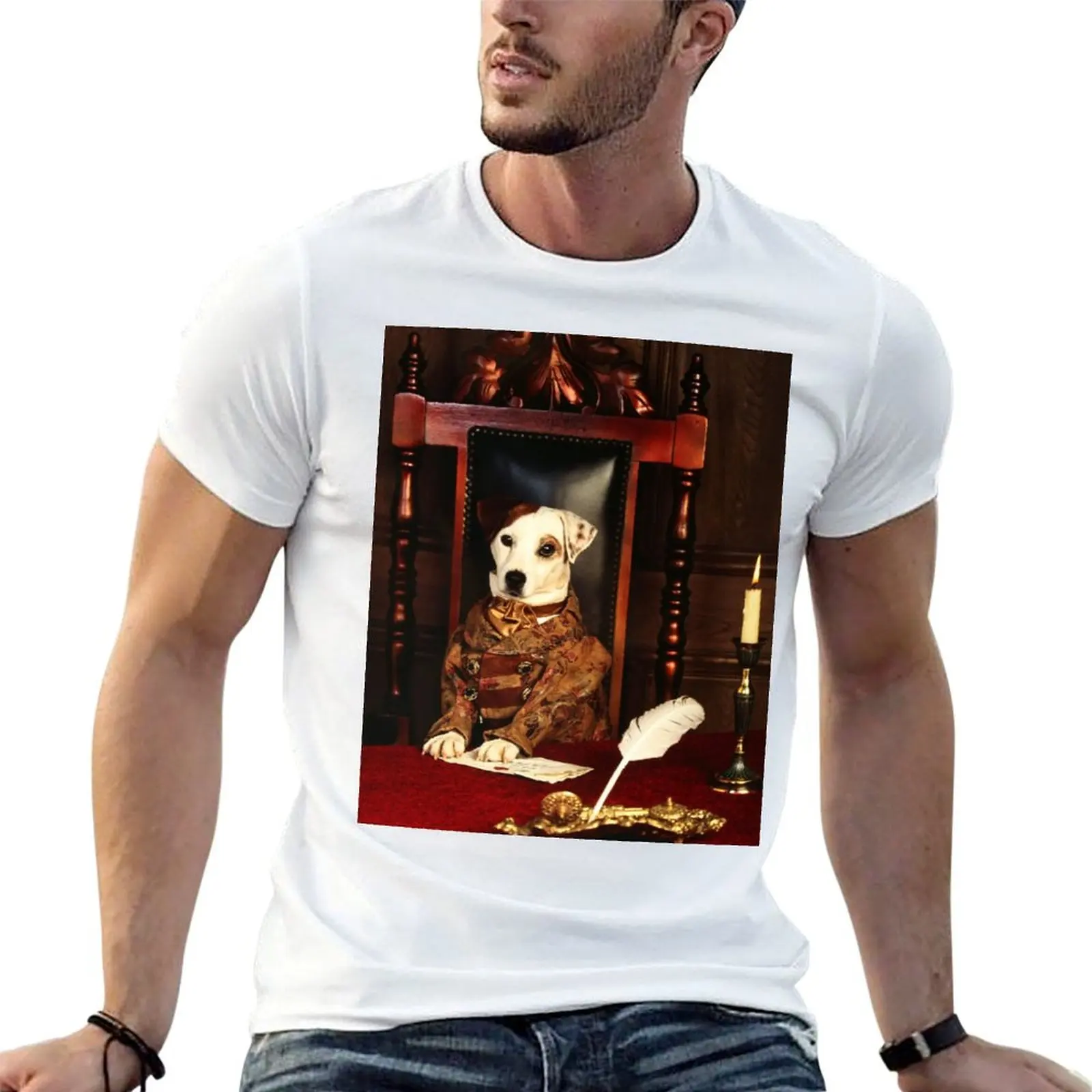 wishbone T-Shirt Basic Solid Color Casual Tee Shirt