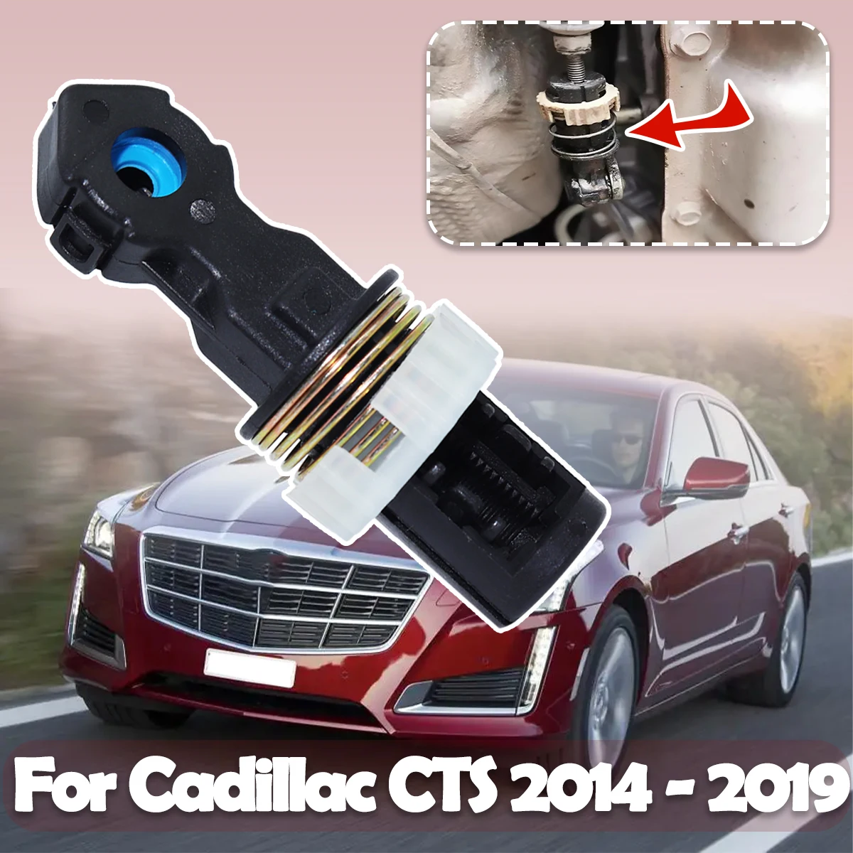 

Automatic Transmission Range Selector Lever Cable Gearbox Linkage End Adjuster Connector For Cadillac CTS 2014 20.6 2018 - 2019