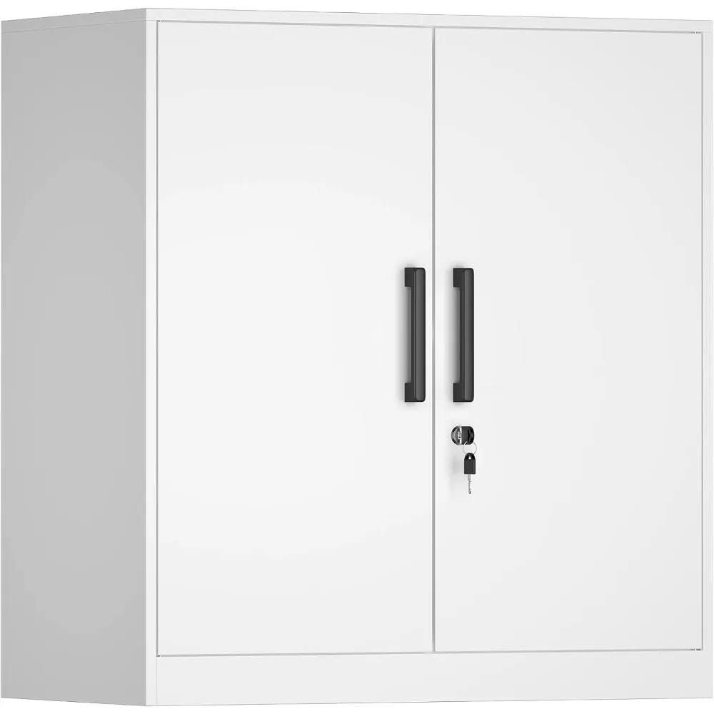 

Wall Cabinet,Wall Mount Cabinet with Adjustable Shelf,Garage Wall Cabinet with Doors for Laundry Room,Bathroom,White