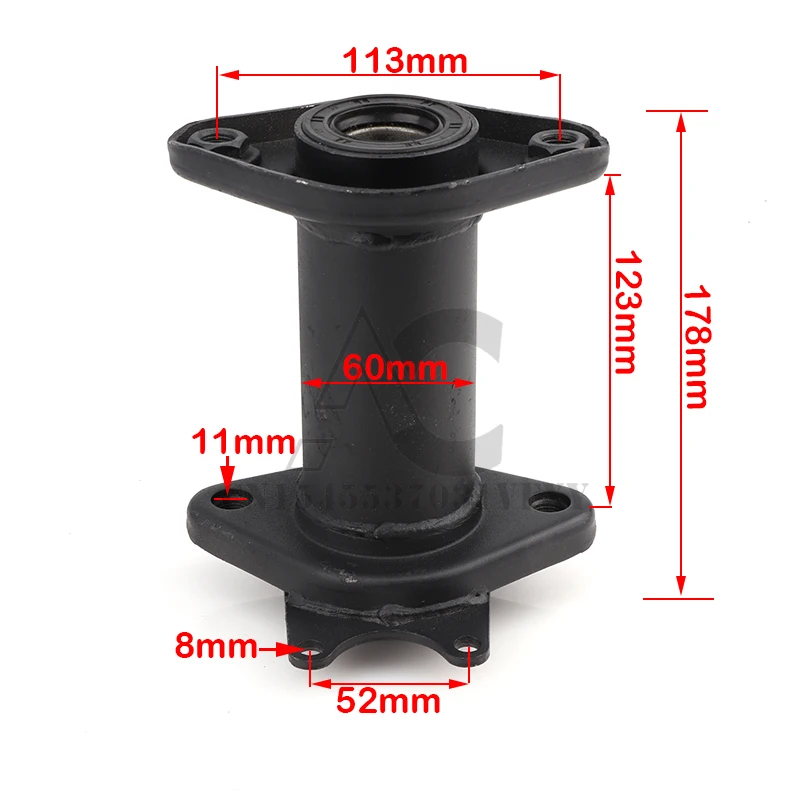 Rear Axle Bearing Carrier Hub For 110cc 125cc 150cc 200cc ATV Quad Go Karts Bike Vehicle