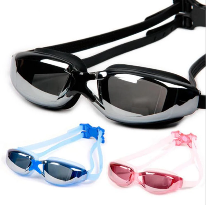 

Swimming Glasses Man Women Anti Fog Professional Adults Waterproof Swim Pool Eyewear Adjustable Optical Diving Goggles