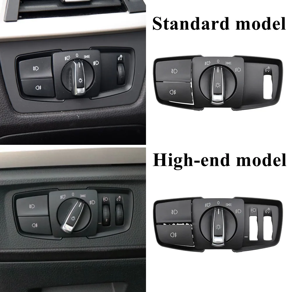　f30 f31 f32 フォグレス　ライト　スイッチ　2，3，4シリーズ Car Front Headlight Switch Rotation Button Headlamp Control Konb