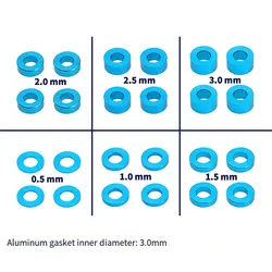 24Pcs M3 Screw Spacer Set 3mm Screws Flat Gasket Washer Spacer for TAMIYA 53539 TT02 TT01 XV01 XV02 RC Car