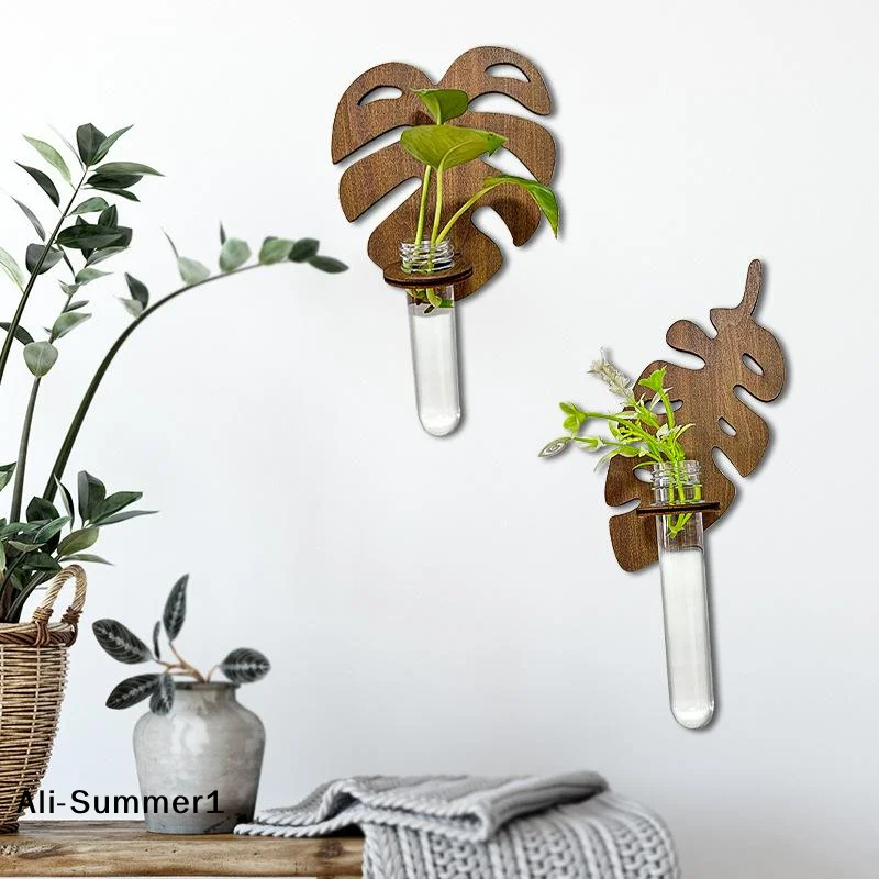 【E】Yaprak Şeklinde Ahşap Duvar - Propagation Station Vase incelemesi ve fiyatı