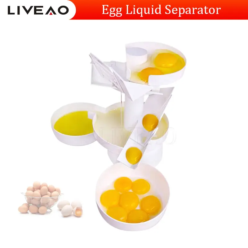 Liquid Egg Processing Equipment Egg Cracking Machine High Efficient Egg Yolk Separator