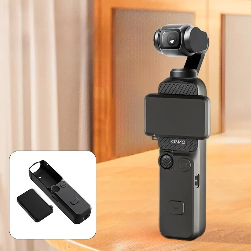 Силиконовый чехол для ручной камеры DJI Osmo Pocket 3, мягкий защитный чехол с защитой от царапин для камеры Osmo Pocket 3
