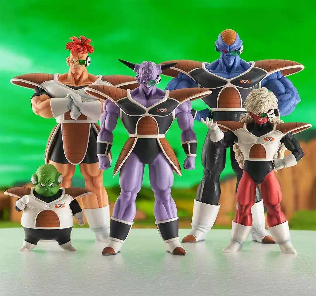 Anime Figure Dragon Ball Ginyu Force Action Figurine Jeice Burter Recoom Guldo Statue Collectble Models Pendant Decor Toy Gift