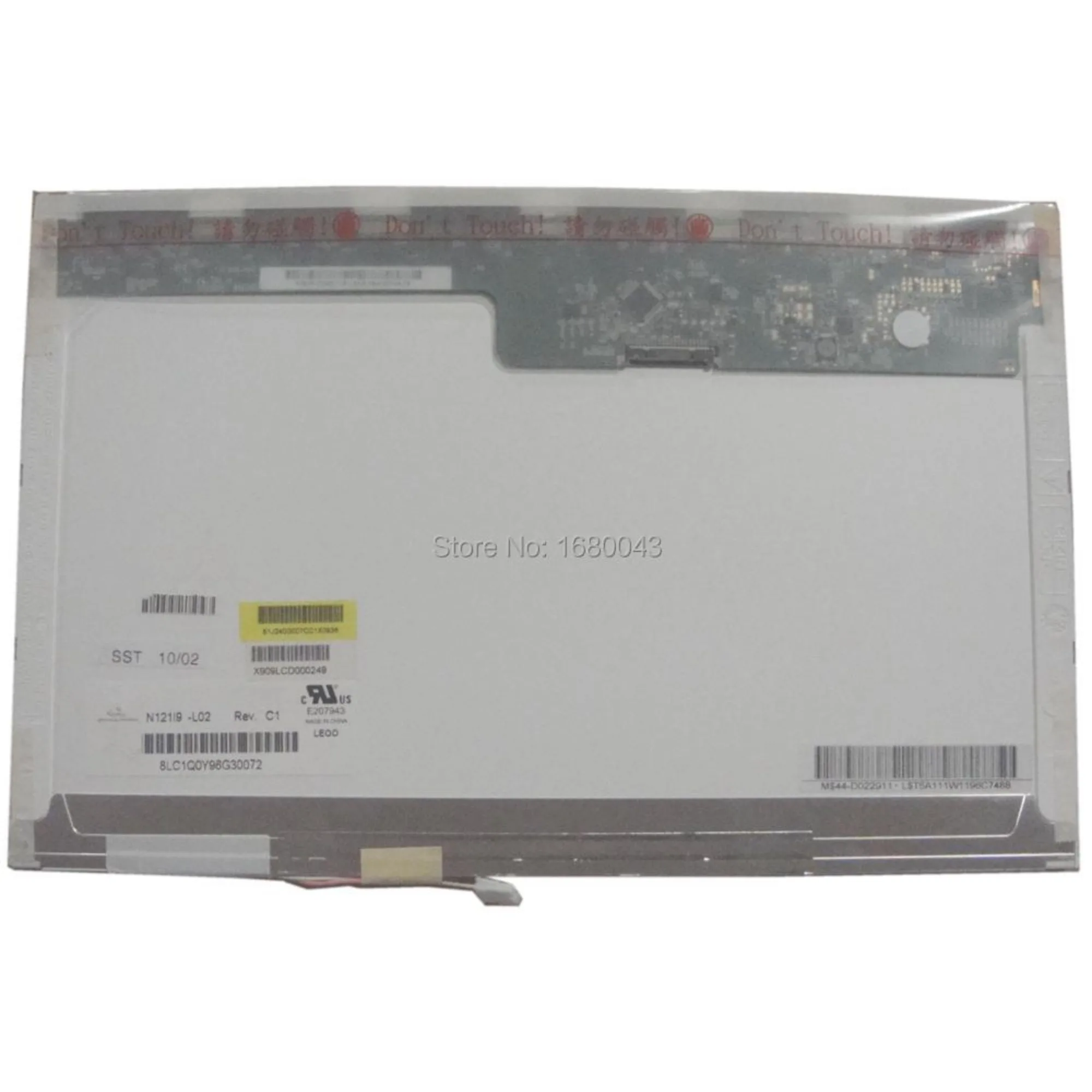 N121I9-L02 fit N121I3-L03 LTN121EXVV B121EW03 1280x800 WXGA++ CCFL 20PIN XJ Laptop LCD Screen