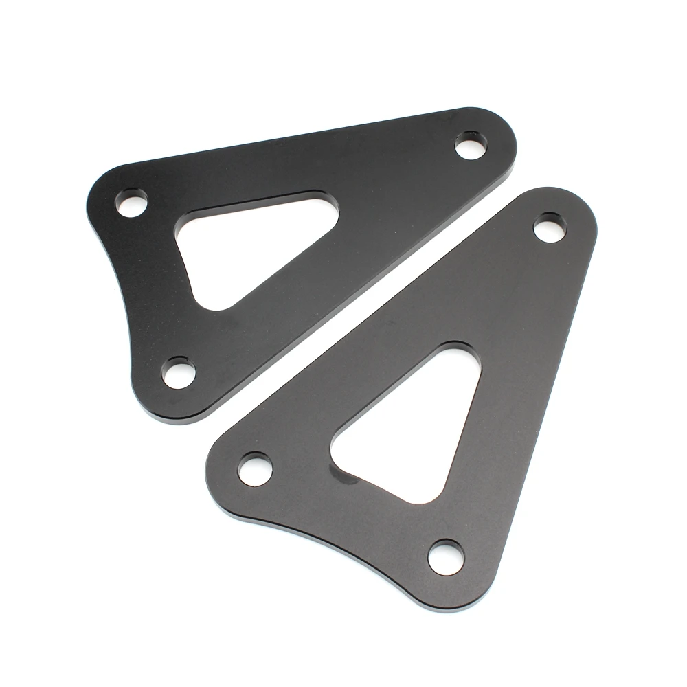 

For HONDA CBR1000RR Fireblade 2020-2008 Motorcycle 2Pcs black Lowering Links Dog bones Brakes Suspension Lowering Drop Link Kit