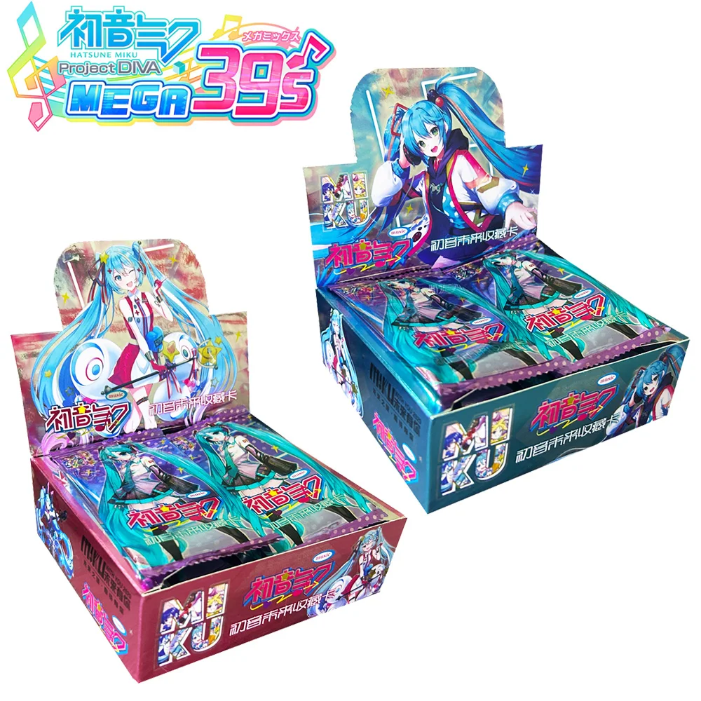 

Wholesale Hatsune Miku Collection Card Japanese Anime Gorgeous Dazzling Cool Options Cards Children Toys Birthday Christmas Gift