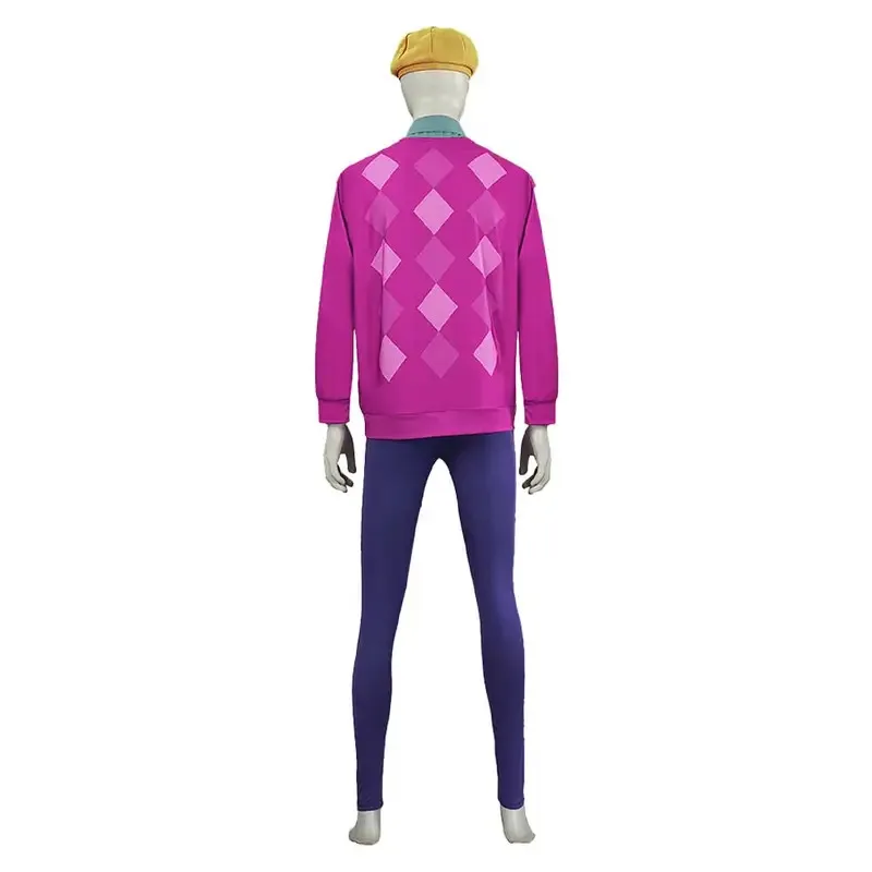 qa156Kpop デーモンハンターズベイビーサジャボーイズコスプレファンタジーコスチューム男性用スウェットシャツパンツキャップロールプレイ衣装ハロウィンカーニバル