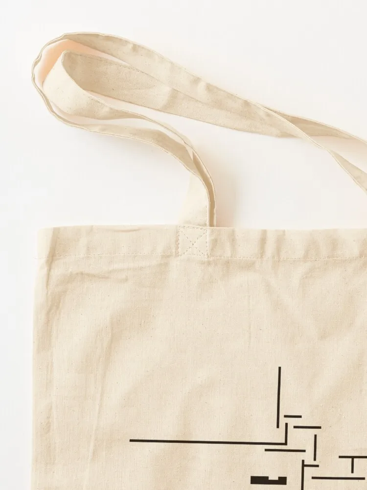 Brick House - Mies van der Rohe - خطة المفهوم - حقيبة حمل نظيفة حقائب حمل مخصصة للنساء حقيبة صديقة للبيئة قابلة للطي