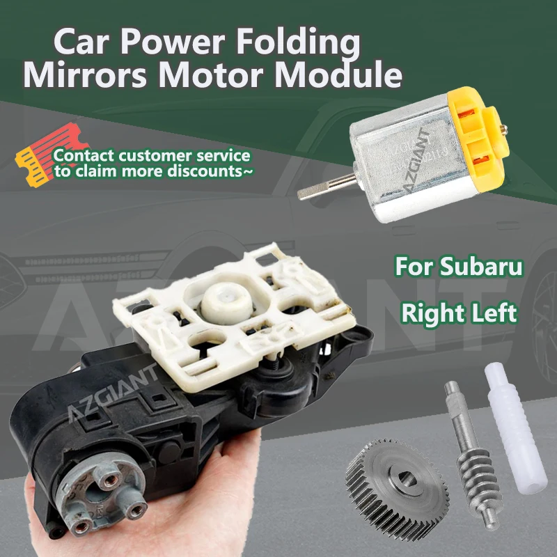 AZGIANT For Subaru Forester BRZ XV Legacy Impreza Car Electric Rear View Reversing Mirror Folding R L motor unit FS140-KD-12260
