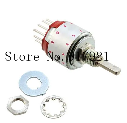 

MR-A112 MR-A206 MR-A403 MF-F112 MR-K112 MR-K206 MR-K403 imported from Japan nkk day open rotary switch toggle switch --5PCS/LOT