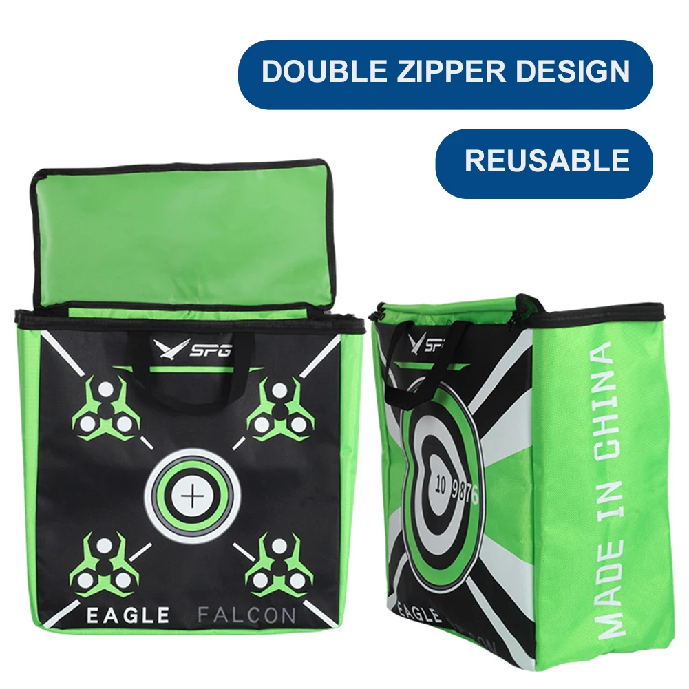 حقيبة هدف الرماية للصيد، أكياس غطاء بديلة مقاومة للماء، حقيبة غطاء هدف الرماية مع مقبض حمل للفناء الخلفي