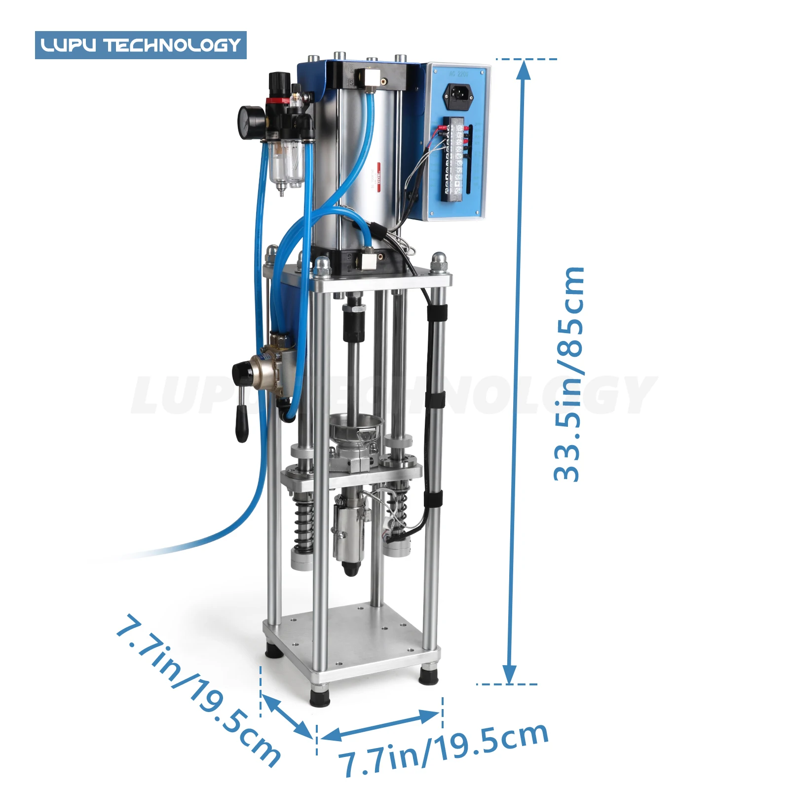 Vertical Injection Molding Machine 20g 110V/220V Desktop Polymer Plastic Injection Molding Machine