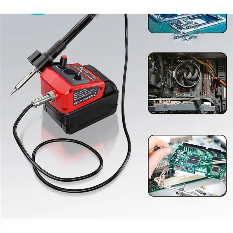 abko-コードレスはんだごて-18v-20v-バッテリー用電子溶接キット修理電動工具