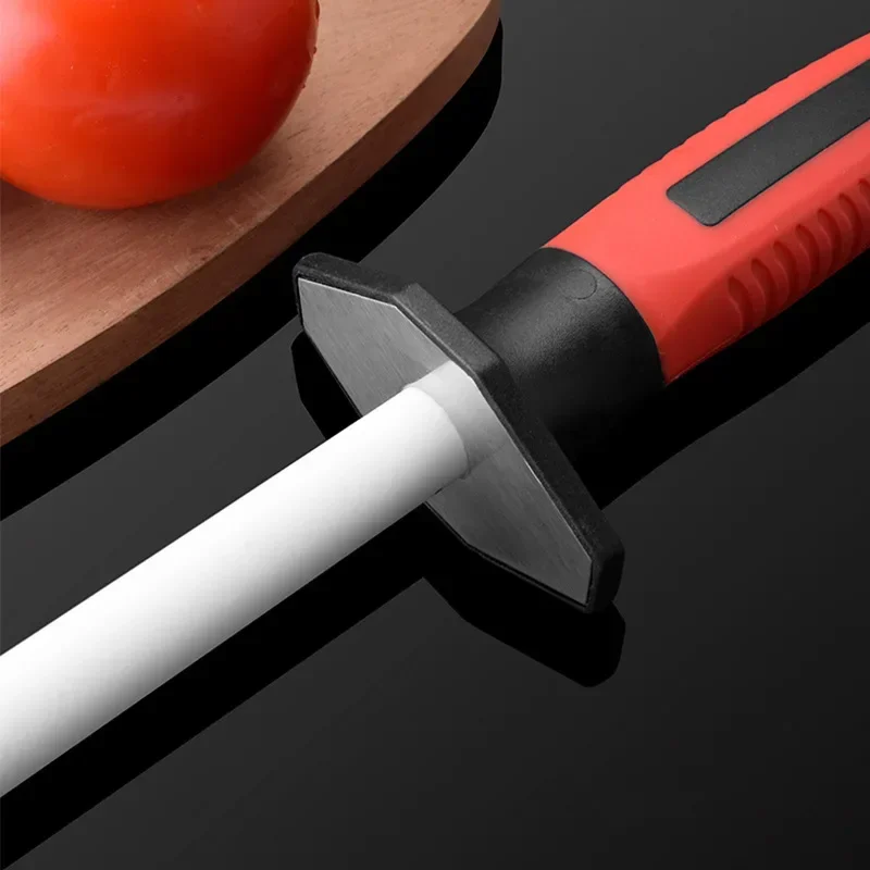 Knife Sharpening Rod Ceramic 10/12Inch Knife Sharpener Sharpening Steel Quickly Sharpening System Professional Kitchen Tools