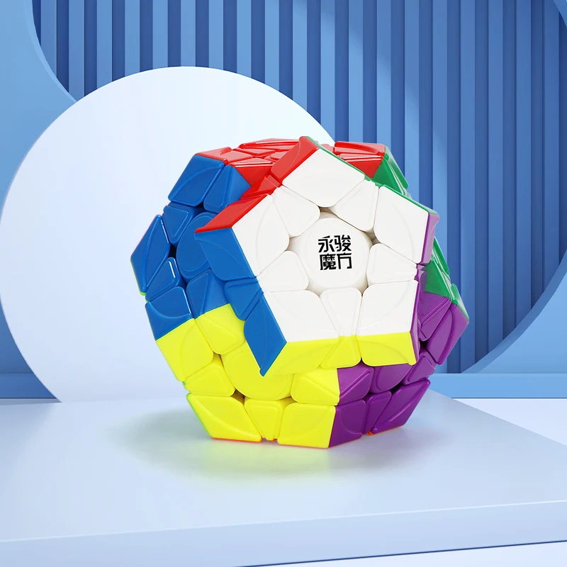 Yongjun Yuhu V2M-Puzzle Cube Magnétique Megaminx, Forme Spéciale, Wonder Cube Adapté au Cube Megaminxed