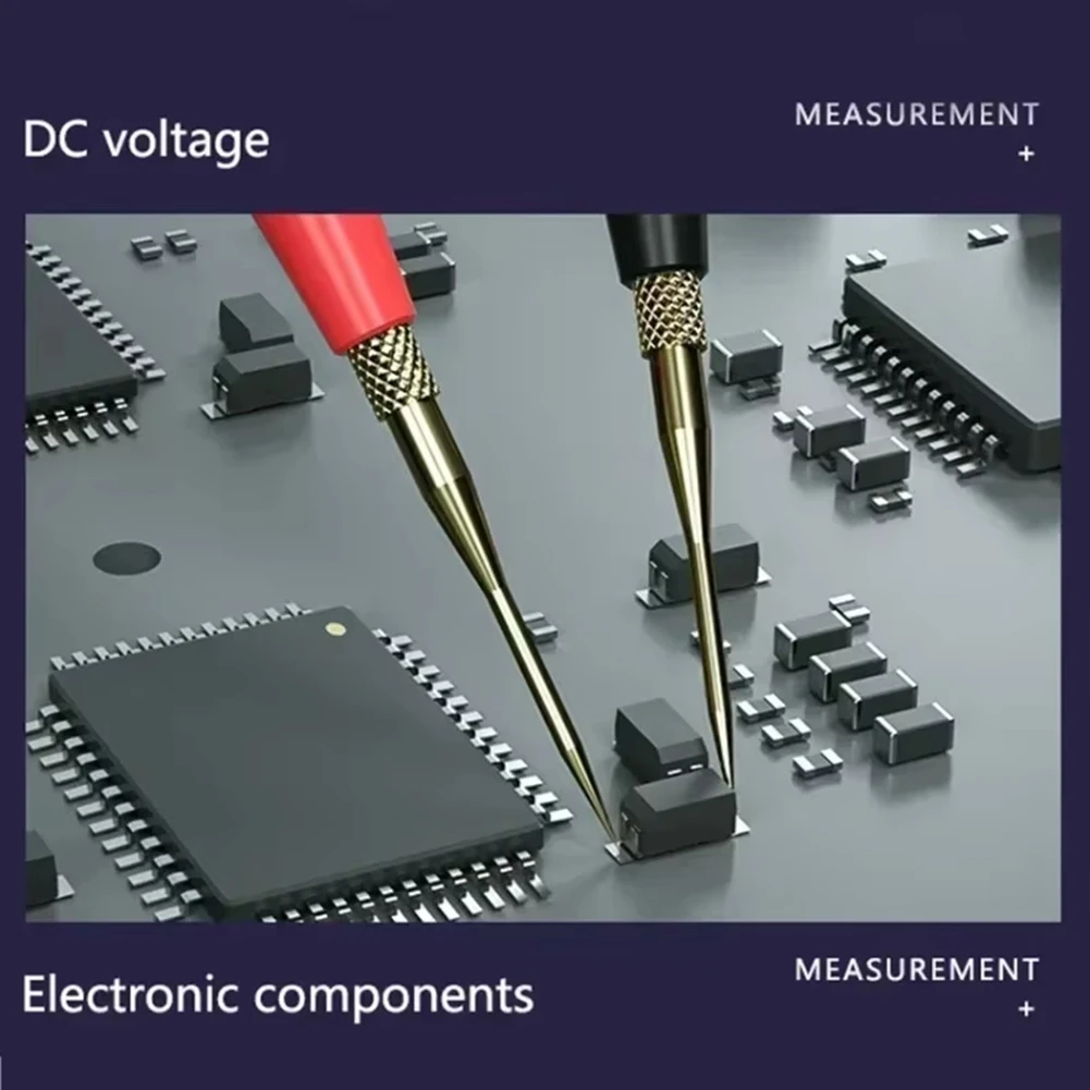 

【Flash-Deal!】RP15 1000V 20A Stainless Steel Watch Pen Wire Universal Fine Point Needle Soft Test Probe